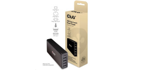 Club3D Nabíječka USB Typ A a C, 5 portů, 111 W