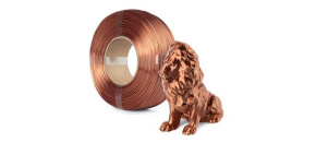 SPECTRUM Tisková struna (filament) ReFill PLA SILK 1.75mm SPICY COPPER 1kg