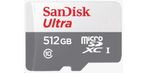 Sandisk MicroSDXC karta 512GB Ultra (100MB/s, Class 10 UHS-I, Android)