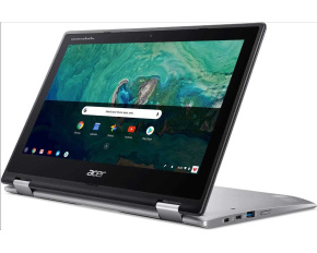 ACER NTB Chromebook Spin 511 (R752TN-C118) - Celeron N4120,11.6" Multi-touch,4GB,64GBeMMC,Intel UHD 600,Chrome OS,černá