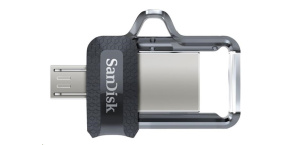 SanDisk Flash Disk 128GB Dual USB Drive m3.0 Ultra, OTG