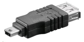 PREMIUMCORD Redukce USB 2.0 A - Mini B 5pin (F/M)