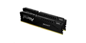 KINGSTON DIMM DDR5 32GB (Kit of 2) 5200MT/s CL40 FURY Beast Černá