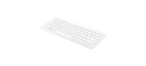 HP 350 Compact Multi-Device Keyboard White - CZ&SK lokalizace - kompaktní klávesnice BT pro více zařízení