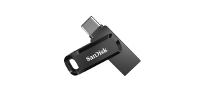 SanDisk Flash Disk 32GB Ultra Dual Drive Go, USB-C 3.2, Černá