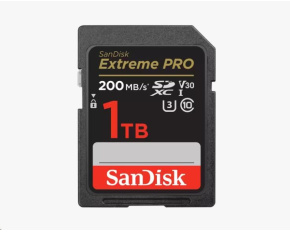 SanDisk SDXC karta 1TB Extreme PRO (200 MB/s Class 10, UHS-I U3 V30)