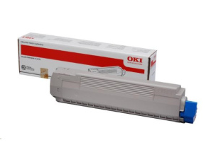 OKI toner do MC851/861<>br>  <b>Kapacita:</b> 7 300 str. při 5% krytí.