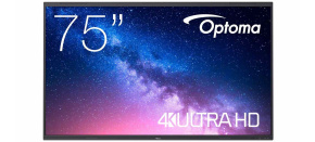 Optoma 5753RK IFPD 75" - interaktivní dotykový, 4K UHD, multidotyk 40prstu, Android 13,  8GB RAM / 64GB ROM