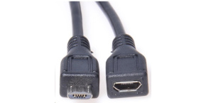 PREMIUMCORD Kabel prodlužovací micro USB - micro USB 2m (M/F)