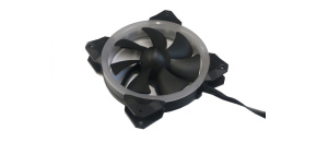 EUROCASE ventilátor RGB 120mm (Turbine blade, FullControl Led)