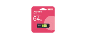 ADATA Flash Disk 64GB UC300, USB-C 3.2, černo-zelená