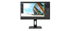 AOC MT IPS LCD WLED 23,8" 24P2Q - IPS panel, 1920x1080, D-Sub, DVI, HDMI, DP, USB, repro, pivot