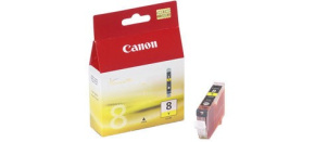 Canon CARTRIDGE CLI-8Y žlutá pro iX4000,5000, MP-500, MP-800, PIXMA iP300,3500, iP4200,4300, iP4500, iP4500 (490 str.)