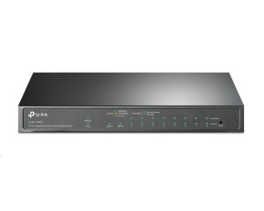 TP-Link CCTV Easy Smart switch TL-SG1210MPE (8xGbE, 1xGbE uplink, 1xGbE/SFP combo uplink, 8xPoE+, 123W, fanless)