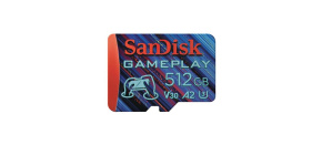 SanDisk MicroSDXC karta 512GB GamePlay (R:190/W:130 MB/s, UHS-I, V30, A2)