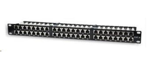 Intellinet Patch Panel, 19", Cat5e, 48-Port, FTP, 1U, Black