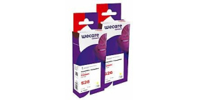 WECARE Armor cartridge pro CANON iP4850 (CLI526Y), sada žlutá, 2x10,5ml