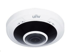 Uniview IPC815SB-ADF14K-I0, 5Mpix, H.265, obj.1.4mm (180°), IR 10m,DI/DO,audio,Mic, IP66 antivandal, fisheye