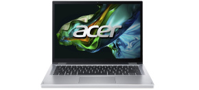 ACER NTB Aspire 3 Spin 14 (A3SP14-31PT-C5Y3),intel N100,14" 1920x1200 Touch,4GB,128GB SSD,Intel UHD,W11H,Pure Silver