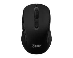 C-TECH myš Dual mode, bezdrátová, 1600DPI, 6 tlačítek, černá, USB nano receiver