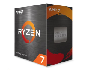 CPU AMD RYZEN 7 5800X, 8-core, 3.8 GHz (4.7 GHz Turbo), 36MB cache (4+32), 105W, socket AM4, bez chladiče