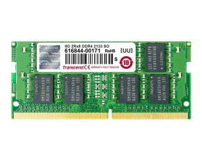 TRANSCEND SODIMM DDR4 8GB 2133MHz 2Rx8 CL15 Retail