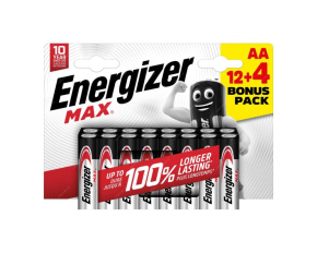 Energizer LR6/16 Max AA 12+4 zdarma