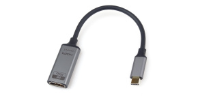 PremiumCord Adaptér USB-C na HDMI rozlišení obrazu 8K@60Hz,4K@144Hz, 20cm