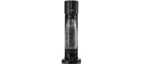 SodaStream Gaia Titan výrobník sody, mechanický, 1l láhev SodaStream Fuse, bombička s CO2, černý