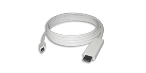 PREMIUMCORD Kabel mini DisplayPort 1.2 na HDMI 2.0, pro rozlišení 4Kx2K@60Hz, 2m