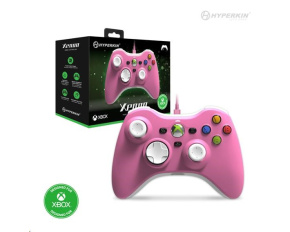 Hyperkin Xenon Wired Controller for Xbox Series|One/Win 11|10 (Pink) Licensed by Xbox