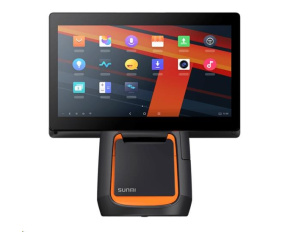 Sunmi T2s, 39.6 cm (15,6''), Android, black, orange