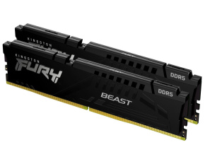 KINGSTON DIMM DDR5 64GB (Kit of 2) 6000MT/s CL30 ECC FURY Beast EXPO Černá