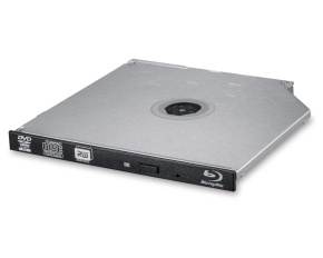 HITACHI LG - interní mechanika BD-W/CD-RW/DVD±R/±RW/RAM/M-DISC BU40N, Slim, 9.5 mm Tray, Black, bulk bez SW