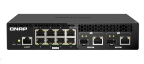 QNAP switch QSW-M2108R-2C (8x2,5GbE,2x10GbE/SFP+combo)