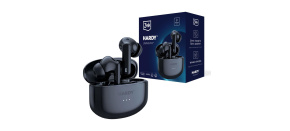3mk bezdrátová stereo sluchátka HARDY LifePods Pro, stereo, nabíjecí pouzdro, černá