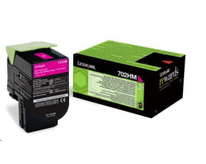 LEXMARK Magenta toner 702HM pro CS310/410/510 z programu Lexmark Return (3 000 stran)