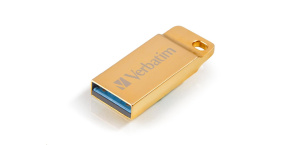 VERBATIM Flash Disk 32GB Metal Executive, USB 3.0, zlatá