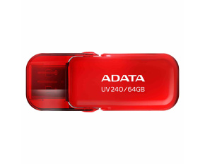 ADATA Flash Disk 64GB UV240, USB 2.0, červená