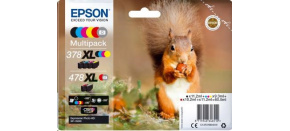 EPSON Multipack "Veverka" 6-colours 478XL Claria Photo HD Ink