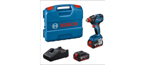 Bosch GDX 18V-200 Akumulátorový rázový utahovák, 2x akumulátor, 1x nabíječka a kufřík