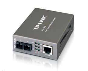 TP-Link MC110CS media konvertor (1x100Mb/s, 1x duplex SC/UPC, SM, 1310nm, 2km)