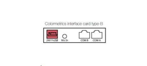 Colormetrics interface card, type-B