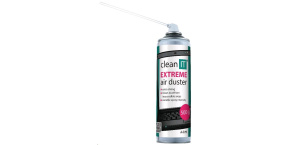 CLEAN IT Stlačený vzduch EXTREME 500g, NEHOŘLAVÝ