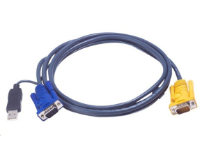 ATEN KVM sdružený kabel k CS-12xx, USB, 3m