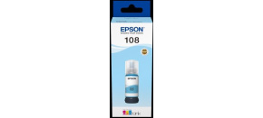 EPSON 108 EcoTank Light Cyan ink bottle