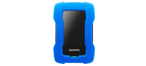 ADATA Externí HDD 1TB 2,5" USB 3.1 HD330, BLUE COLOR BOX, modrý (gumový, nárazu odolný)