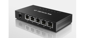 UBNT EdgeMAX EdgeRouter X SFP [880MHz dual-core CPU, 256MB RAM, EdgeOS, 5 gigabitových portů s PoE, SFP]