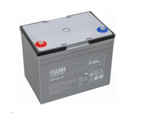 Baterie - Fiamm 12 FGL33 (12V/33Ah - M6) životnost 10let