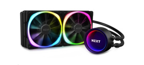 NZXT vodní chladič Kraken X53 RGB / 2x 120mm fan / LGA 2066/2011(-3)/1366/1156/1155/1151/1150/AM4